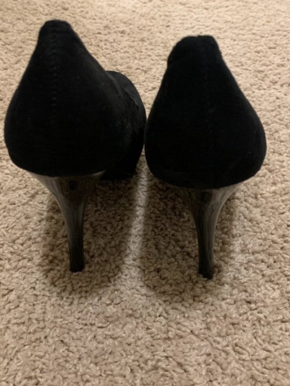 5 Inch High Heels Size 5.5 Black
